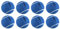 sourcing map Lot de 8 balles de tennis prédécoupées pour marcheur – Balles de tennis pour chaises, housses de pieds de table de tennis, balles de glissement en feutre pour pieds de meubles, protection