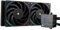 Thermalright Core Matrix 240 Black CPU Water Cooler with 2 PWM Fans, Water Pump Speed is 2150RPM,S-FDB Bearing, for AMD AM4/AM5,Intel LGA1150/1151/1200/1700/2011(Black)