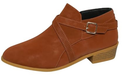 BGFIPAJG Regali Colleghi Ufficio Natale Stivali Marroni Con Zeppa Interna Stivaletti Da Caccia Donna Stivaletti Camoscio Donna Bassi Pantofole Donna Invernali Stivaletto Stivaletti Donna Texani Con Ta