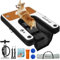 FBSPORT Rampa de Agua Hinchable para Perros, Escalera Flotante para Muelles Escalera Flotante para Piscinas, Barcos, Lagos, Escalera Flotante Antideslizante de EVA para Perros de hasta 100 kg