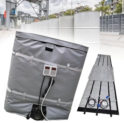 GJBMXSM 55 Gallonen 275 Gallonen IBC Tote Heizdecke, Vollabdeckung IBC Tonnen Fass Heizdecke IBC Tank Heizung, Ölfass Thermodecke für extrem niedrige Temperaturen,275gallon/1000L