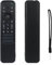 Copertura per Sony RMF-TX810U/810P/910U, custodia in silicone per telecomando, guscio protettivo antigraffio con cordino (Nero)