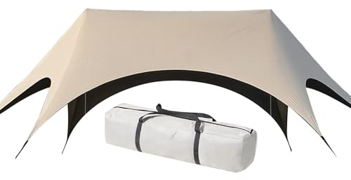 Awning - Quick Set Up Camping Sun Protection - Robust Gazebo with UV Protection for Barbecues Wedding Garden Picnic By The Pool Patio