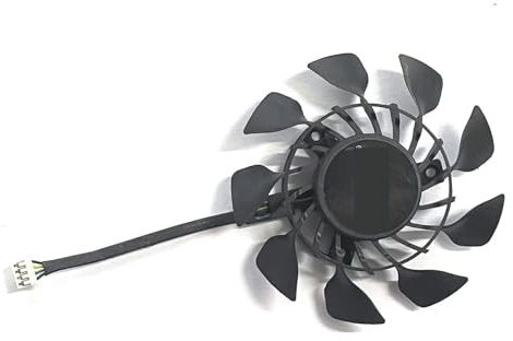 ZFFYGFE 85 mm 4-poliger T129215SU PLA09215S12H DC 12 V 0,55 A GTX 970-DCMOC-4GD5 GPU-Lüfter für Asus für 970 960 950 760 670 Grafikkühlung(1pcs)