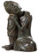 Buddhafigur schlafend, Höhe 13 cm