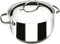 LACOR - 32024 - Cacerola con Tapa Basic 24 cm INOX
