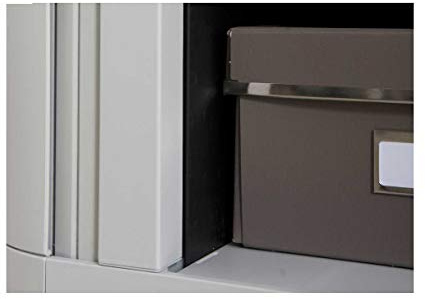 FAST PAPERFLOW Fachboden schwarz 1 Pack = 2 St.