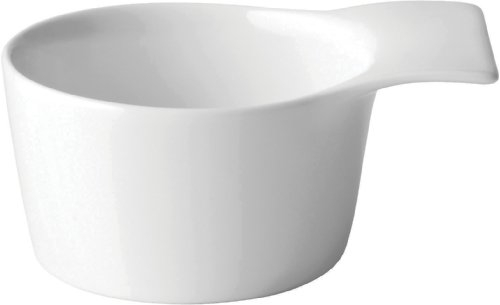 Utopia Z05006 Fine China Ramekin, 3.5, 9 cm, 2.5 oz., 7 cL, Anton Black (Pack of 6)