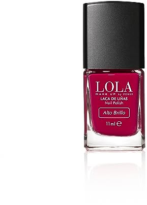 Lola Make Up by Perse Nail Polish Quick Dry Instant Gloss Ultra Long Lasting High Shine Finish Nail Paint for Women, Vegan and Cruelty-Free Cosmetic, Berrylicious (007), 11ml