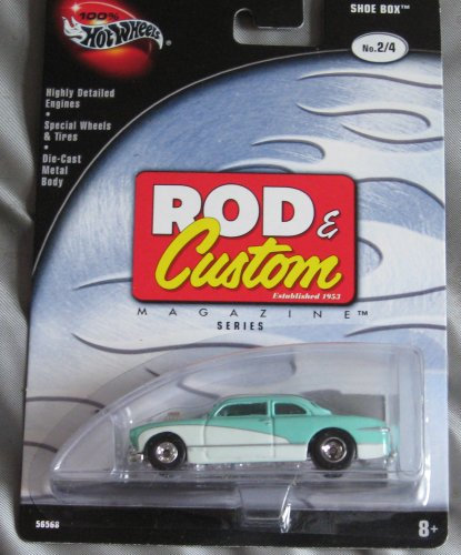 Hot Wheels Rod & Custom 2/4 - Zapatero, color blanco