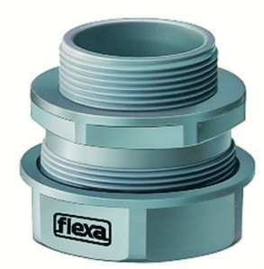Flexa Sicherh.Verschraubung USK-M AD45 M40 Kunstst.M40x1,5 Kunststoff-Schutzschlauch-Verschraubung 4025113150653