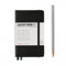 LEUCHTTURM1917 334821 Notizbuch Pocket (A6), Hardcover, liniert, schwarz