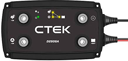 CTEK 40-186 12V DC/Battery Charger and Maintainer, Black