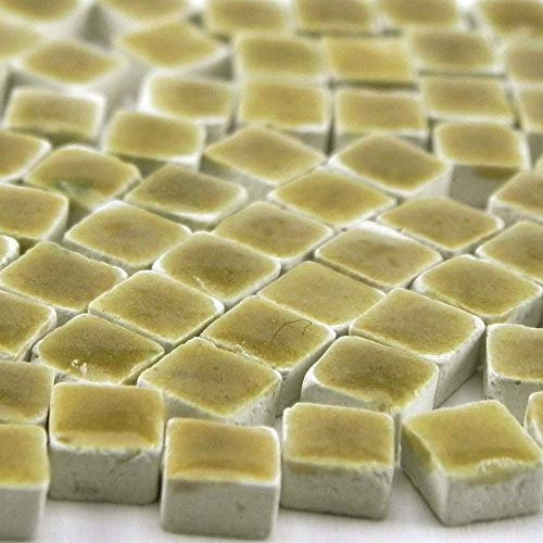 ALEA Mosaic Mini Mosaiksteine 5x5mm, 1000 Stück, Honiggelb, WC06