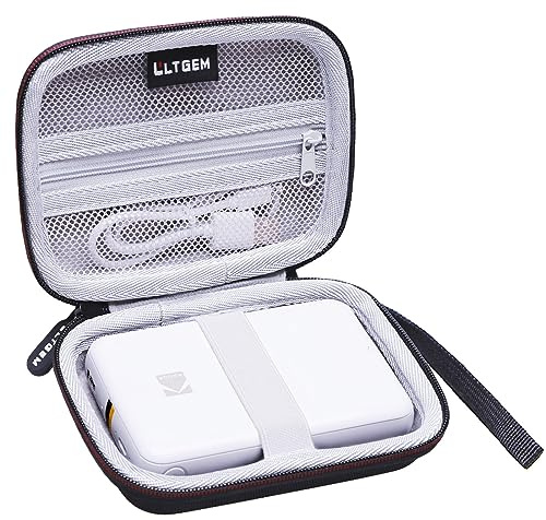 LTGEM Case for Kodak Step/Mini 2 Retro Photo Printer | Hard EVA Shell, Water-Resistant, Shock Protection, Scratch-Resistant Interior, Portable Travel Storage Case Only
