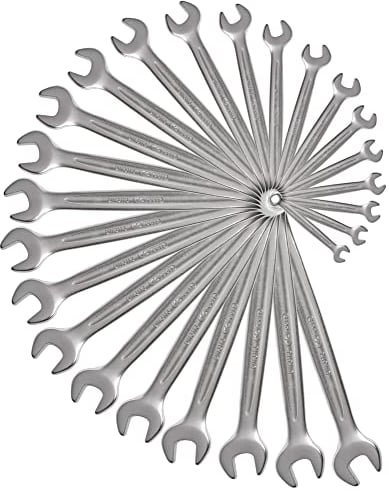 KS Tools 922.0048 - Jeu de 25 Clés Mixtes de notre Gamme Ultimate - Jeu de Clé Plate - Outillage Garage Mecanique - Fabriqués en Chrome Vanadium - Finition Satinée - 25 Clés Métriques 6-34mm