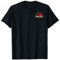 Jurassic Park Classic Red And Yellow Left Chest T-Rex Logo T-Shirt