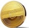 innoGadgets® Physische Chainlink Medaille mit 24-Karat Echt-Gold überzogen. Wahres Sammlerstück mit Schutzhülle, Münzkapsel. Perfekt für jeden Chainlink-Fan