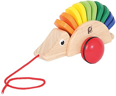 Bartl 112347 Pintoy Nachzieh Igel-Regenbogen