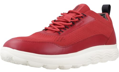 Geox Men's U Spherica A Trainers, dk red, 10.5 UK