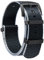 BINLUN Nylon Watch Straps Thick G10 Premium Ballistic Multicolor Replacement Watch Bands with Silver/Black Stainless Steel Buckle for Men Women 18mm 20mm 22mm 24mm（B-Grey Edge，20mm）