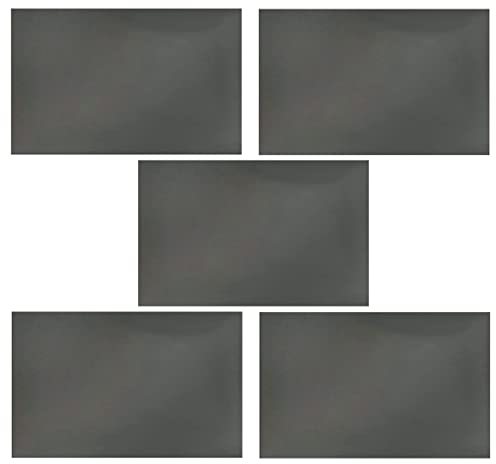 Film polariseur linéaire feuille de film polarisant pour filtre polarisé LCD/LED pour photographie de polarisation 5 pièces (avec adhésif)