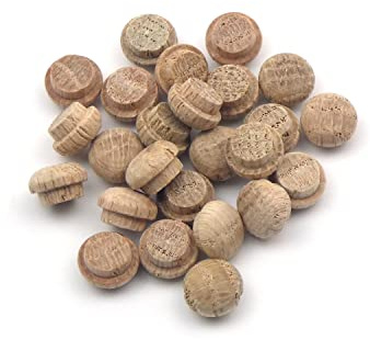 Oakcrafts - 3/8 - 9.5mm Oak Mushroom Plug - Pack of 25