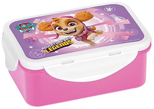 Gedalabels Brotdose Skye PP | Kindergarten | Patrol | Paw | Aufbewahrungsdose | Box | Jausenbox | Brotbox | Auslaufsicher | Vorratsdose | Luftdicht | Chase | Skye | GEDA