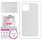 apgo skin sticker film foil vinyl for the BACK for Apple iPhone 11 Pro Transparent Carbon