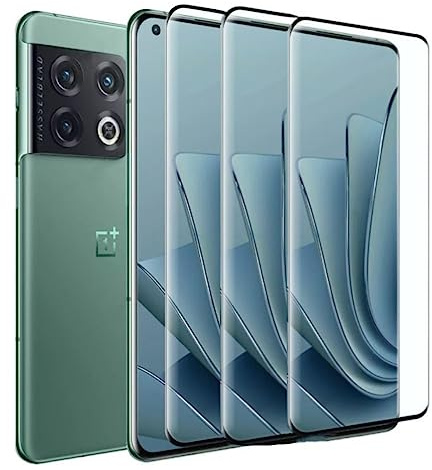 nulala Schutzfolie für OnePlus 7 Pro, 3 Stück Vollständige Deckung Gehärtetem Glas Folie Panzer Schutz Displayschutzfolie für OnePlus 7 Pro [Anti-Scratch, Anti-Shatter, Bubble-Free]