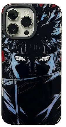 Keaittyss Luxury Hot Anime Phone Case for iPhone 13 PRO with Laser Blue Light Effect Smooth Design Drop Protection Translucent Hard Cover (06,for iPhone 13 PRO)