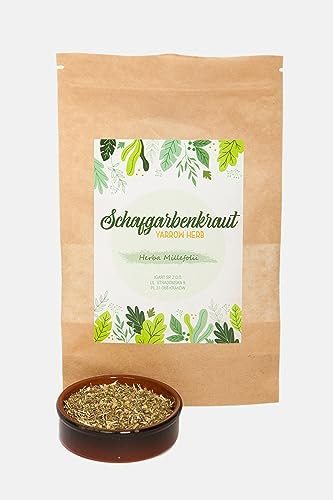 IGART Erba Achillea 1000g 1kg | Herba Millefolii | Erba Naturale al 100% | Favorisce la Digestione, il Sistema Immunitario e la Vitalità Generale