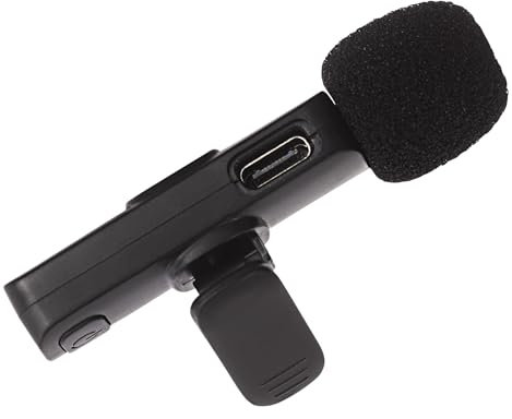 PROSOUND Wireless Microphone and USB-C Receiver for Smartphone