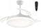 Ventilador con Luz Lámpara LED (Blanco Puro)