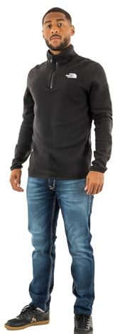 THE NORTH FACE 100 Glacier 1/4 Zip Fleece 2025 White Dune