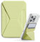 MOFT Magnetischer Wallet Ständer für iPhone 16/15/14/13/12 Serie Kompatibel mit MagSafe, MOVAS Vegan Leder Magnetischer Handyständer mit 3 Betrachtungswinkeln, 2 Kartenhalter (Sanfte Avocado)