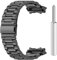 Chofit Cinturini di ricambio compatibili con Amazfit T-Rex 3, cinturino in acciaio inossidabile per smartwatch T-Rex3, Misura unica, Acciaio inossidabile
