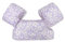 Swim Essentials Flotador con Manguitos Morado Estampado Floral 2‑6 años – Nylon 100% y Espuma, Cierre de Clic, 15‑30 kg, Flotador Piscina Niño Bebé