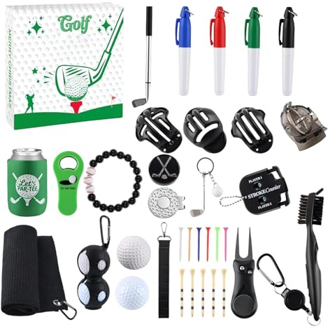 Golf Countdown Adventskalender 24 Tage Golf Zubehör Countdown zu