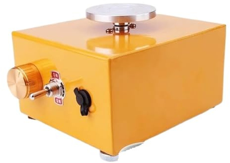 Mini tornio da vasaio con 3 mini piatti girevoli, macchina a ruota da 2000 giri/min for la produzione di argilla e ceramica Usi multipli