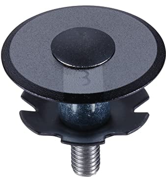 BBB Cycling Fahrradzubehör Headset Cap RoundHead BAP-02 Schwarz 1 Stück