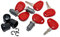 Givi Gleichsperrendes SchlossSet, Schwarz, 40