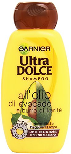 Garnier Ultra Dolce 250ml Avocado und Butterdose von Karité Shampoo für Ricci oder Mossi
