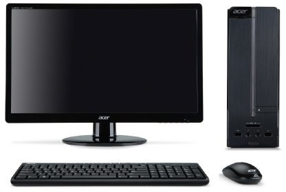 Acer Aspire XC-600 Desktop PC (Intel Core i3 3.4GHz, 6GB RAM, 1TB HDD, DVDSM, LAN, WLAN, Integrated Graphics, Windows 8)