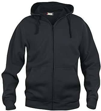 Clique Herren Basic Full Zip Hoody Kapuzenpullover (1er Pack)