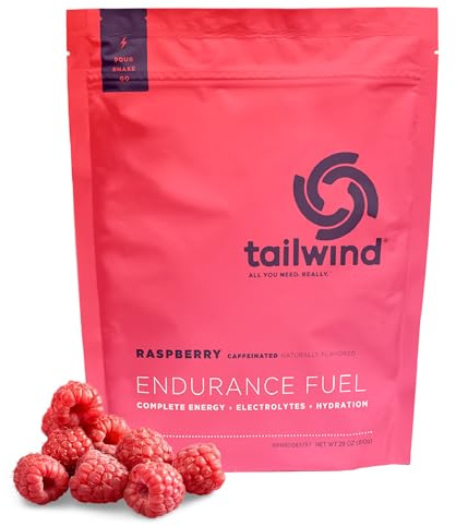 Tailwind Nutrition Caffeinated Endurance Fuel, Raspberry Buzz, 30ServingBag