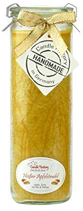 Candle Factory Big Jumbo Duftkerze im Weckglas Duft: Heißer Apfelstrudel