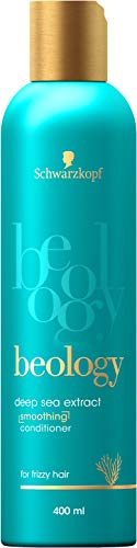 Schwarzkopf beology Geschmeidigkeits-Spülung, für widerspenstiges Haar, mit Tiefsee-Extrakt, 3er Pack (3 x 400 ml)
