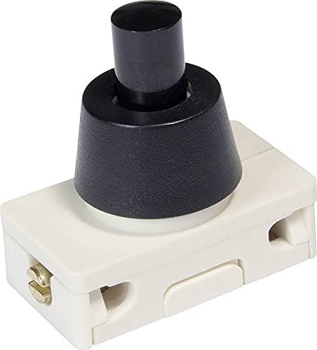 inter Bär 3030-277.02 Druckschalter, Schwarz