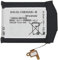 Backupower Ersatz Akku Kompatibel mit Samsung Gear S3 Frontier SM-R760 SM-R770 SM-R765,Gear S3 Classic SM-R760 R770 R765 EB-BR760ABE GH43-04699A 3.85V 380MAH